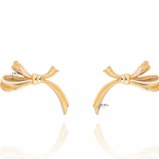 Elegance Bow Stud Earrings