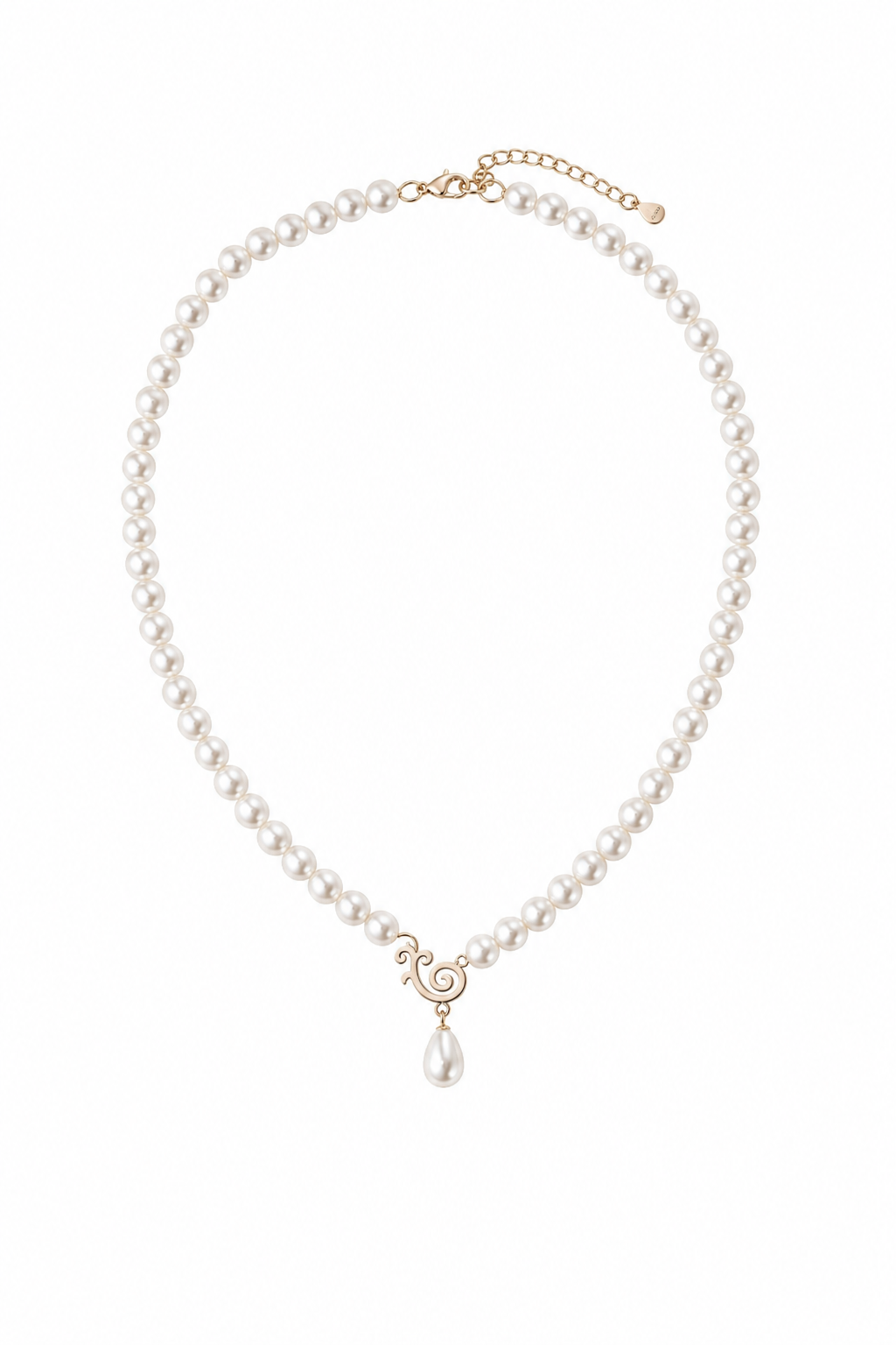 Jasmine Pearl Gold Necklace