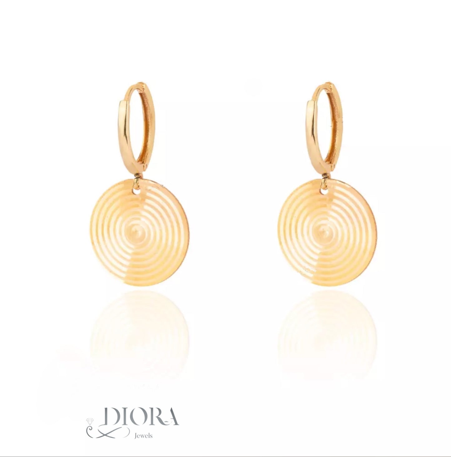 Disco Spiral Earrings