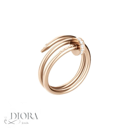 Un clou Gold Ring