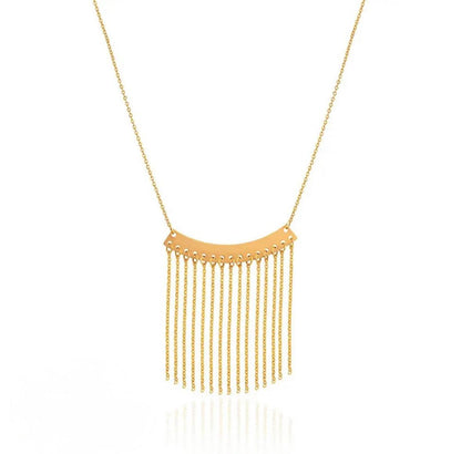 Gold Dangle Necklace