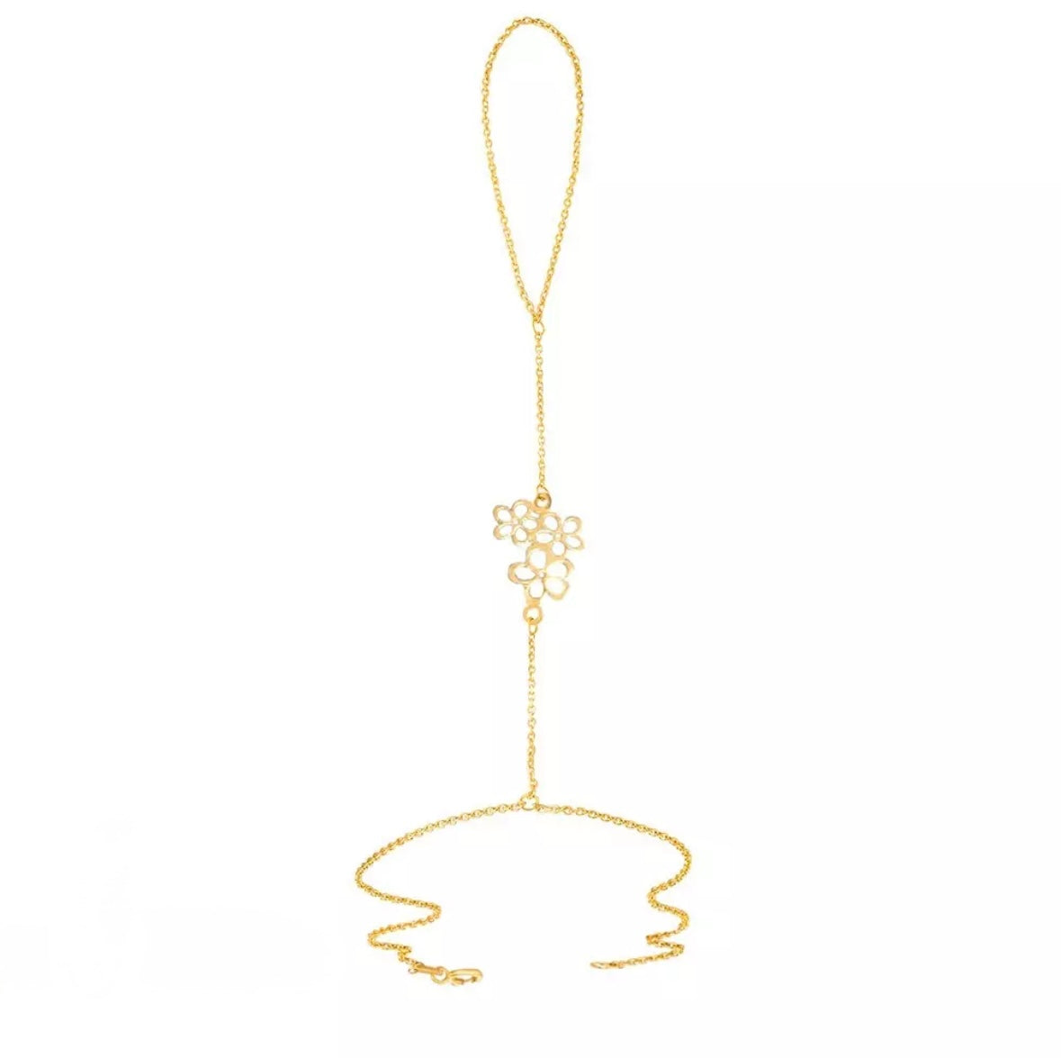 18K Bloom Gold Hand Chain