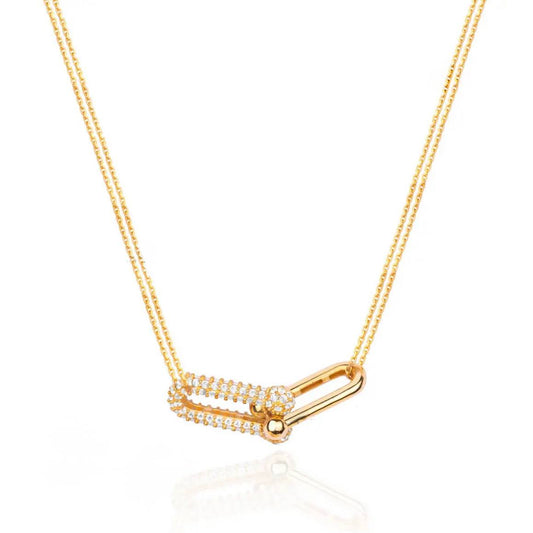 18K Collection T Gold Necklace