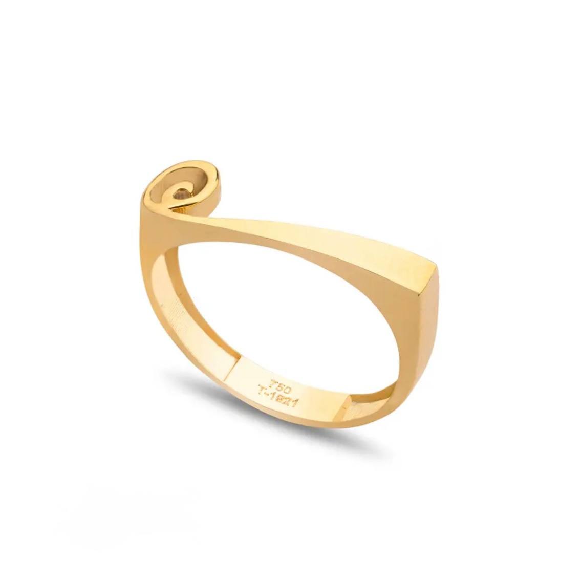 18K Vela Gold Ring