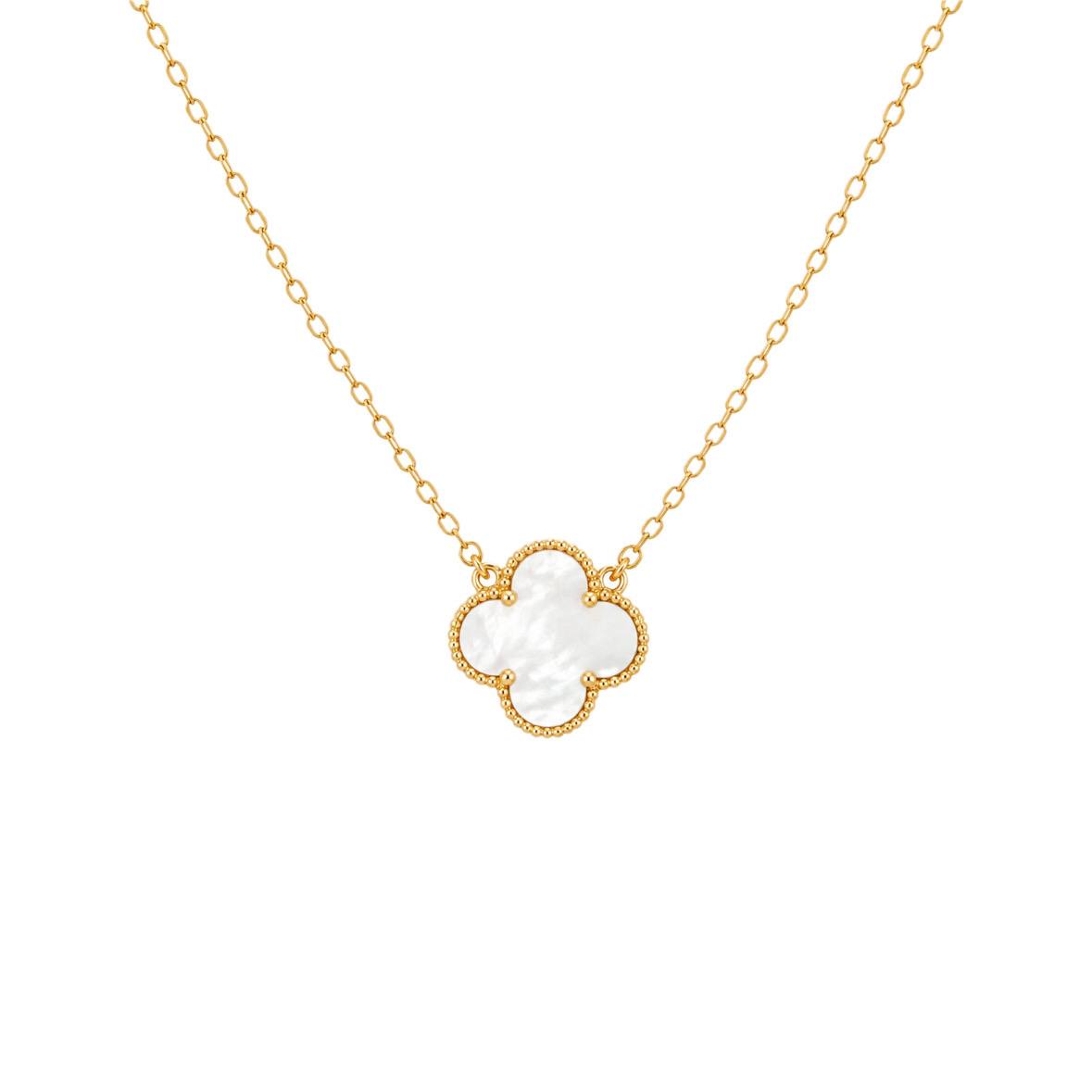 Mini Alhambra Gold Necklace