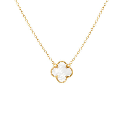 Mini Alhambra Gold Necklace