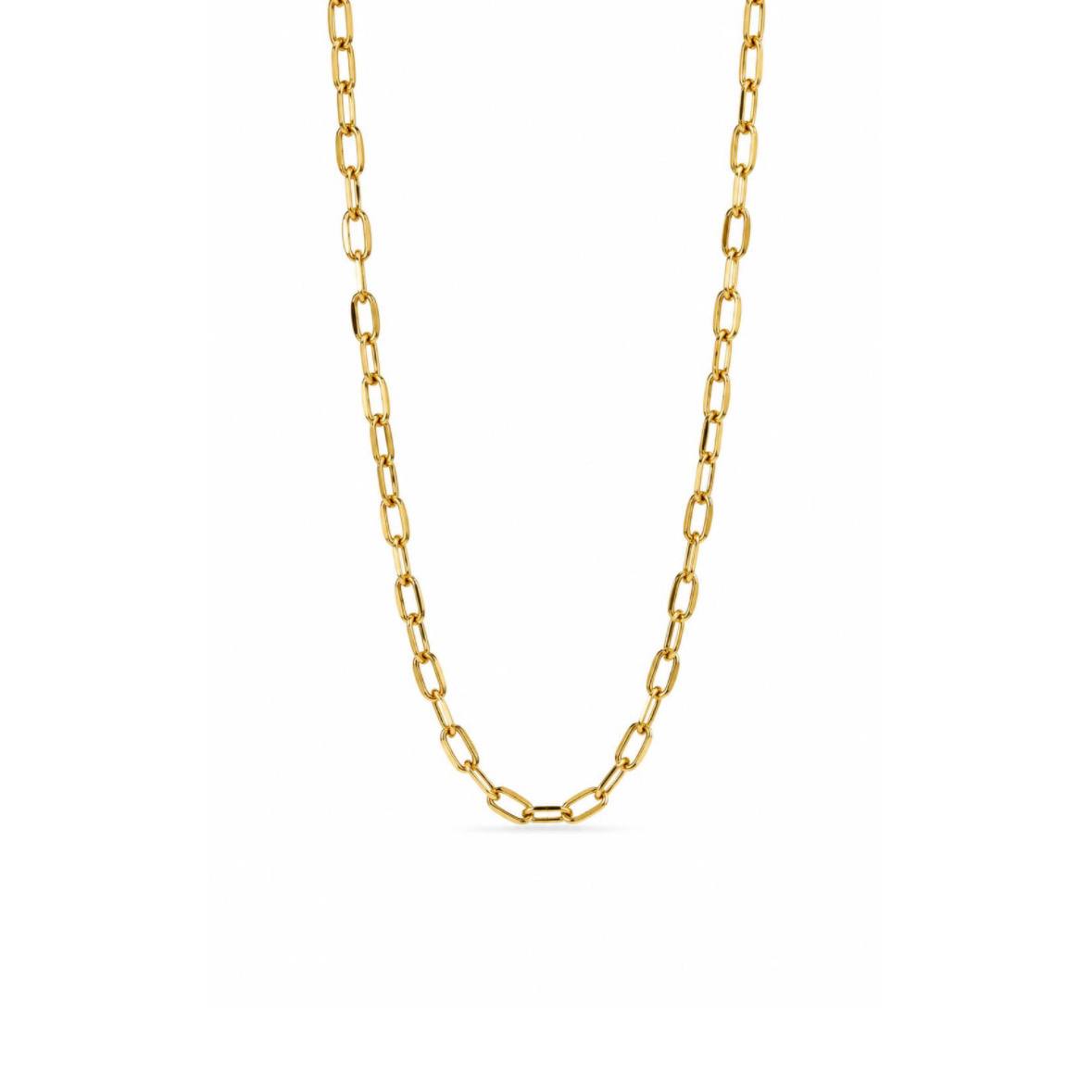 18K Gold Link Chain Necklace