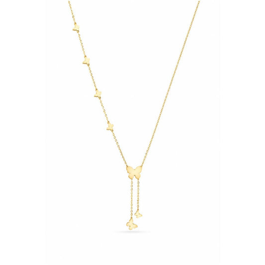 Delicate Butterfly Gold Necklace