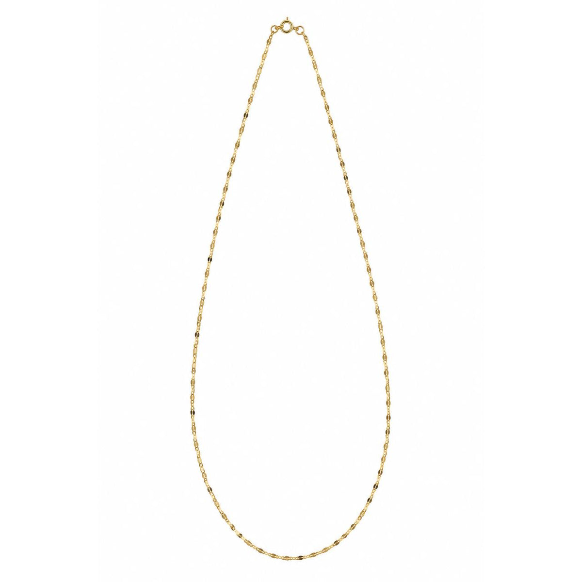 Gold Oval Link Chain