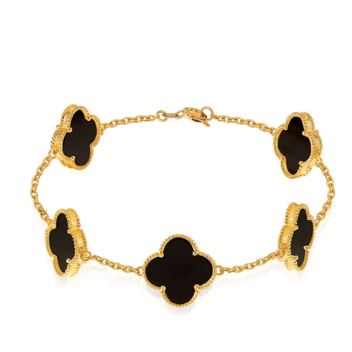 18K Alhambra Mother of Pearl Gold Bracelet