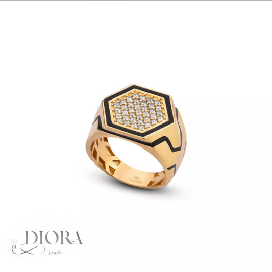 Gold Men Ring