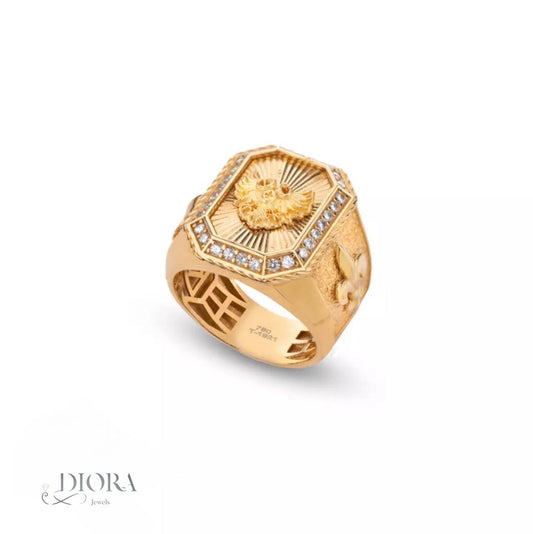 Gold Men Ring